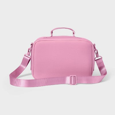 Faux Neoprene Lunch Bag - All In Motion Pink
