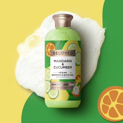 Beloved Mandarin & Cucumber Water Shower & Bath Gel - 11.8 fl oz