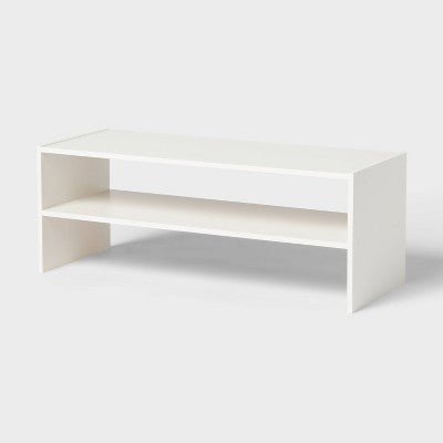 31 Stackable Shelf White - Brightroom (LOCAL PICKUP ONLY)