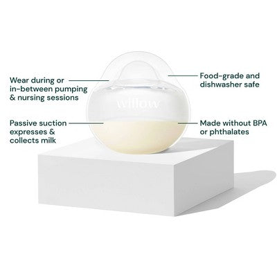 WILLOW Passive Manual Breast Pump - 3oz
