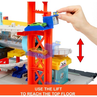 Matchbox Super Auto Center Toy Vehicle Playset - 33pk