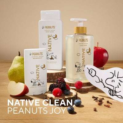 Native Peanuts Limited Edition Body Wash - Harvest Moon - 18 fl oz