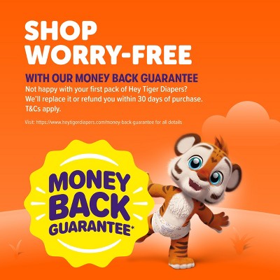 Hey Tiger Disposable Diapers - Size 7 - 62ct