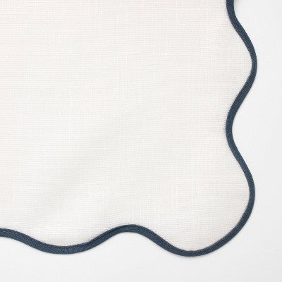 72"x14" Scallop Table Runner - Threshold designed with Studio McGee