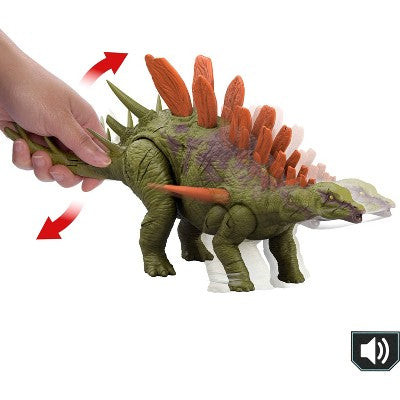 Jurassic World Chaos Theory: Wild Roar Kentrosaurus Figure