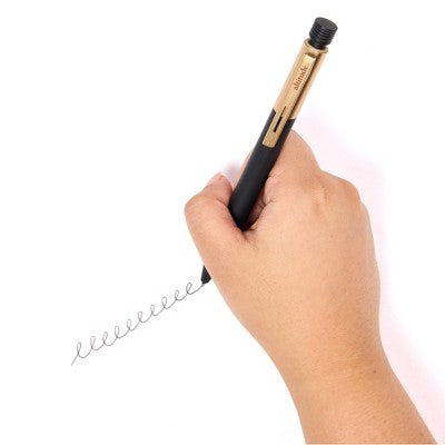 Altitude 2pk Refillable Ballpoint Pens 1.0mm Black Ink Gold