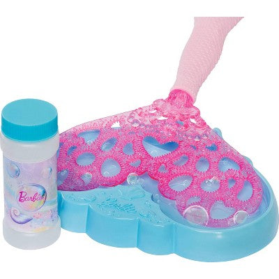 Barbie Bubble Sparkle Mermaid Doll with Bubble-Making Feature, Includes Bubble Solution & Hairbrush