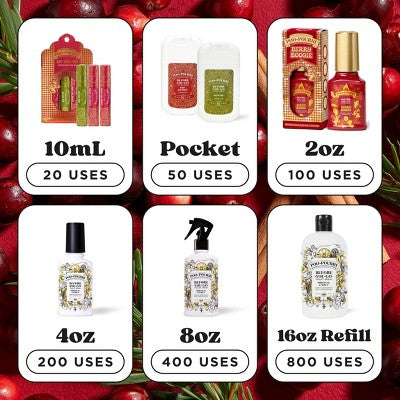 Poo-Pourri 3pk Limited Edition Holiday 2025 10ml Toilet Spray