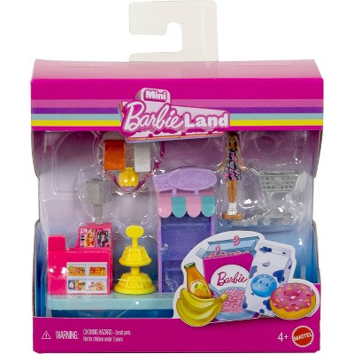Barbie Mini Barbie Land Collectible Playsets with 1.5" Doll