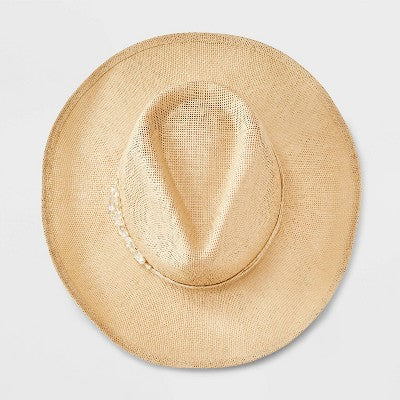 Straw Western Hat - Wild Fable Natural