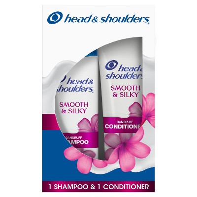 Head & Shoulders Smooth & Silky Paraben Free Smooth & Silky Shampoo and Conditioner Dual Pack - 23.1 fl oz/2ct