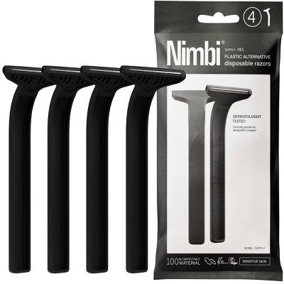 Nimbi Disposable Razor - Slate - 4ct