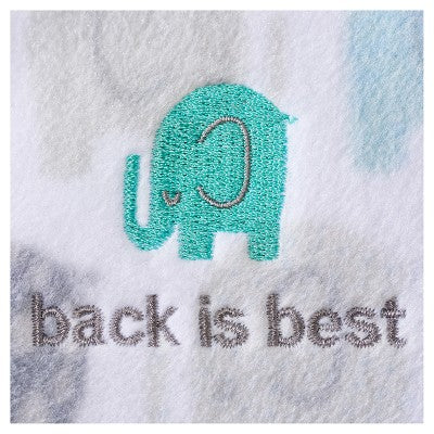 HALO Innovations SleepSack Wearable Blanket Micro Fleece - Elephant L