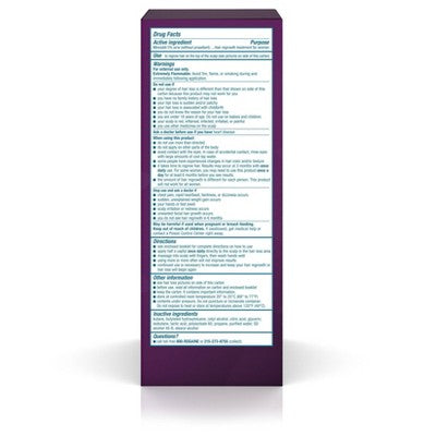 Women's Rogaine 5% Minoxidil Foam for Hair Regrowth - 2 Month Supply