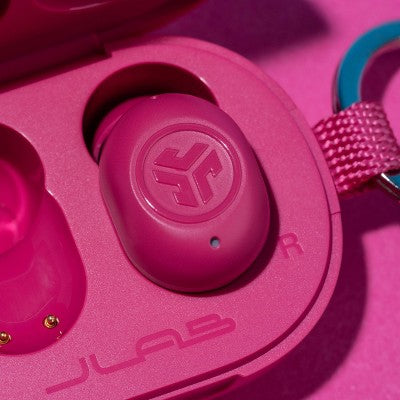 JLab JBuds Mini True Wireless Bluetooth Earbuds - Pink