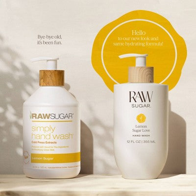 Raw Sugar Hand Wash - Lemon Sugar Love - 12 fl oz