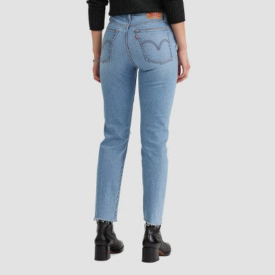 Levi's Women's High-Rise Wedgie Cropped Jeans Night Sight 32x28