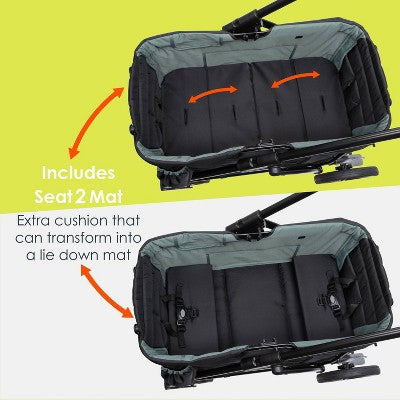 Baby Trend Navigator PRO 2-in-1 Stroller Wagon - Dash Sage (LOCAL PICKUP ONLY)