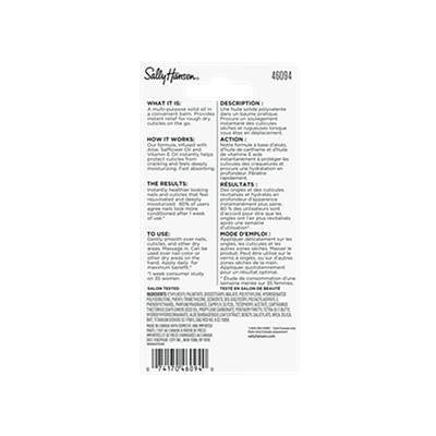 Sally Hansen Nail Treatment 46094 Cuticle Rehab Oil Balm - 0.21oz