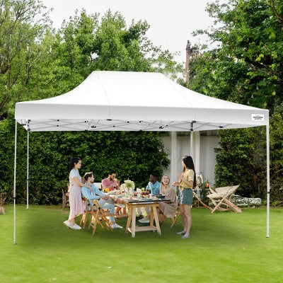 Caravan Canopy TitanShade 10 by 15 Foot Instant Steel Frame Canopy Kit, White (LOCAL PICKUP ONLY)