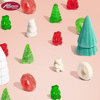 Albanese World's Best Christmas Candy Gummi Bears Candies Stocking Stuffers - 8.5oz