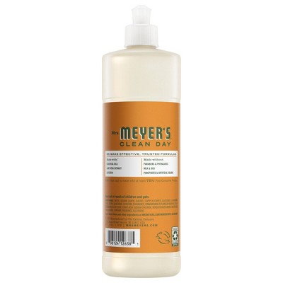 Mrs. Meyer's Clean Day Sugar Pumpkin Dish Soap Liquid Gel - 16 fl oz