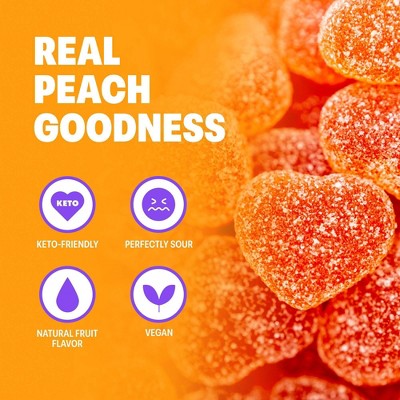 Shameless Snacks OMG Peach Low Calorie Keto Gummies - 1.8oz