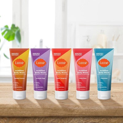 Lume Body Wash Tube - Citrus/Tangerine Scent - 7oz