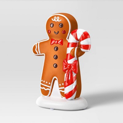 Christmas Lit Blow Mold Gingerbread Man Decor - Wondershop
