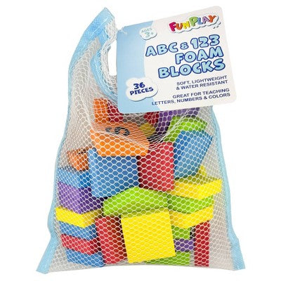 FunPlay Foam Alphabet Block Set - 36pc