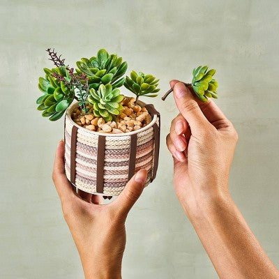 Lifelines FlowCrafts- Cord-Wrapped Planters