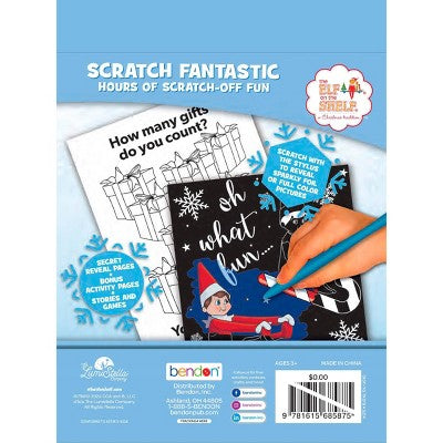 Bendon Licensed Scratch Art Elf on the Shelf