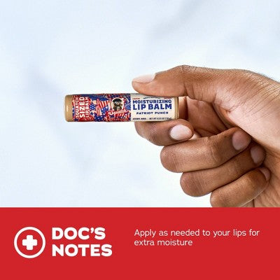 DR. SQUATCH Patriot Punch Americana Lip Balm - 1oz/2pk