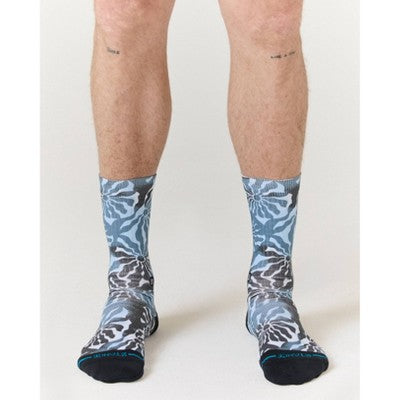 Stance Men's Sunburst Crew Socks - Blue 6-12