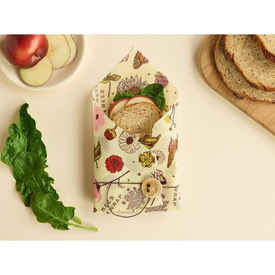 Bee's Wrap Reusable Beeswax Compostable Sandwich Wrap