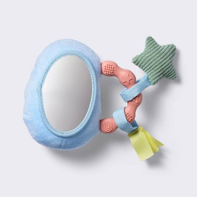 Small Interactive Handheld Rattle Toy - Egg - Cloud Island