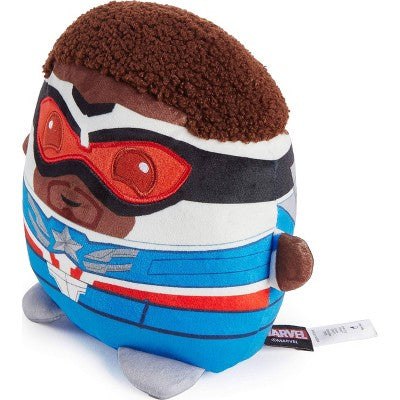 Marvel Cuutopia Captain America: Brave New World Plush Toy, 7" Soft Doll