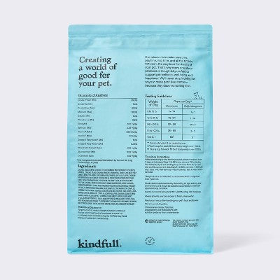 Chicken and Oatmeal Recipe Healthy Weight Dry Dog Food - Kindfull 13lbs