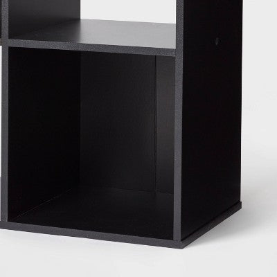 11" 8-Cube Book Shelf Black - Brightroom (LOCAL PICKUP ONLY)
