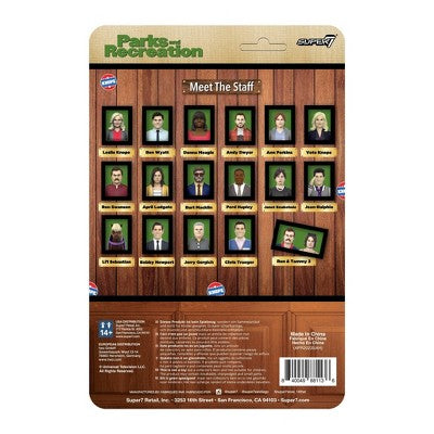 Super 7 Parks and Recreation ReAction Jean-Ralphio Action Figure