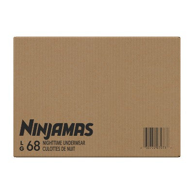 Pampers Ninjamas Nighttime Bedwetting Underwear Boy - Size 8 - 68ct