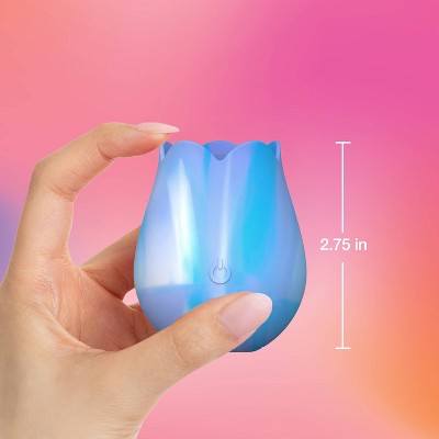 plusOne Tye Dye Rose Vibrator