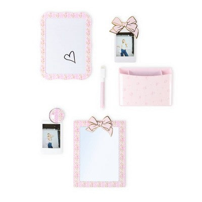 LoveShackFancy x Target - Yoobi Blooming Heirloom Dry Erase Board Strawberry Macaroon