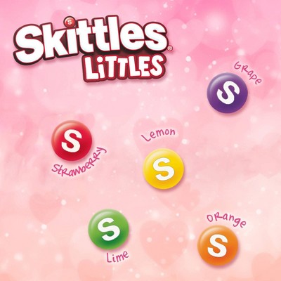 Skittles Littles Original Mini Candy Valentine's Day Gift Mega Tube - 1.9oz