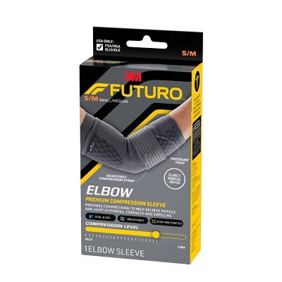 FUTURO Premium Compression Elbow Sleeve - S/M