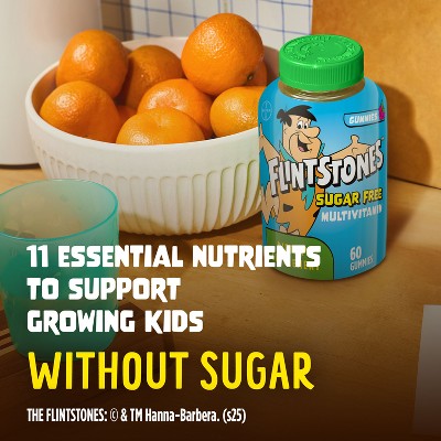 The Flintstones Sugar Free Kids' Multivitamin Gummies - 60ct