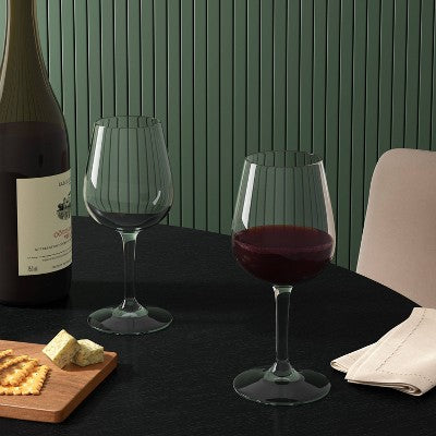 12.75oz Stemmed Hutton Wine Glass - Threshold