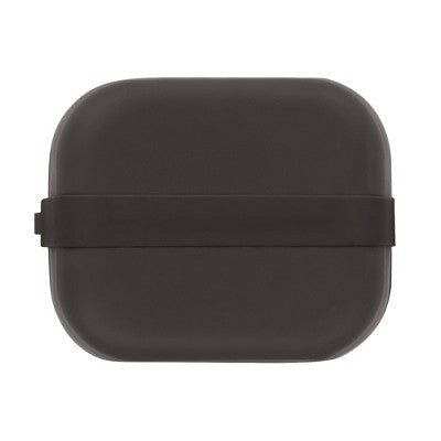 W&P Design Reusable Modular Bento Lunch Box 3 Adjustable Compartments Charcoal