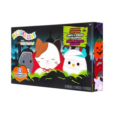 Squishmallows 2.5" Halloween Calendar Plush - 13pk: Stuffed Animals Variety Set, Polyester Material