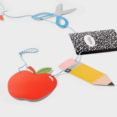School Classroom Party Paper Banner - Spritz